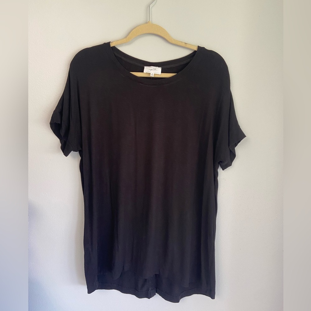 Soma Black Short Sleeve Tee Size Medium